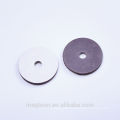 personalized hole drilled flexible rubber magnet with adhesive